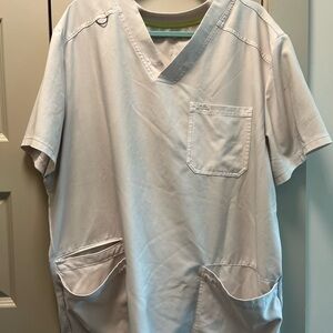 Unisex V-Neck Scrub Top